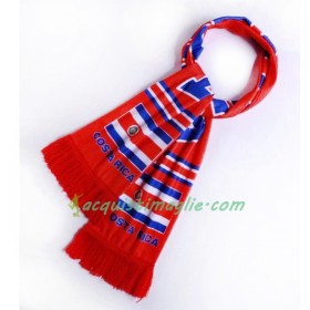 Costa Rica Mondiali 2018 Sciarpa Rosso